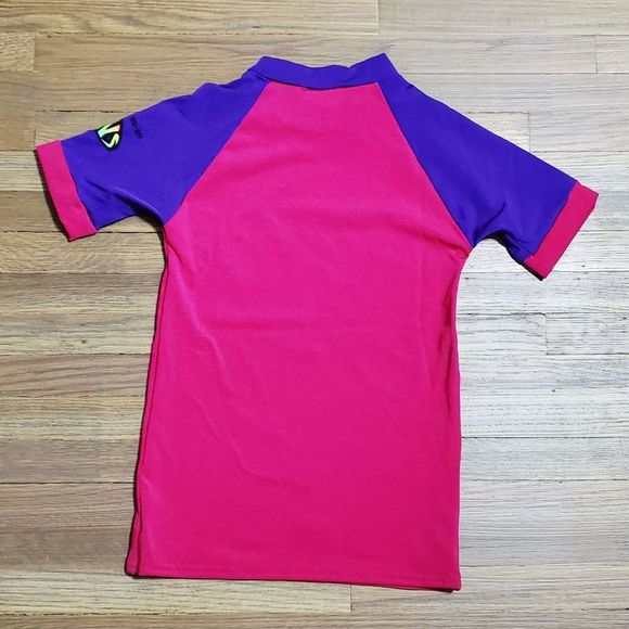 Radicool Skins Girls Pullover Rash Guard Size 4 - Picture 2 of 4